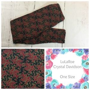 LuLaRoe Dragon Leggings One Size